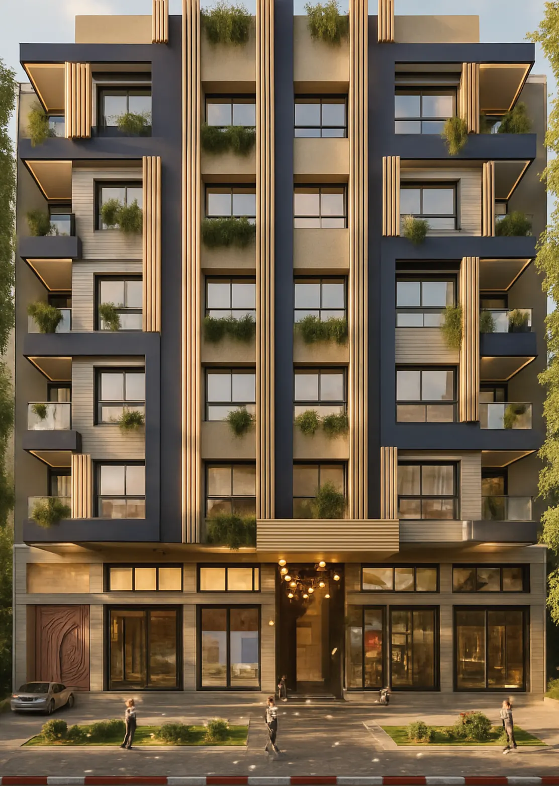 ASALA City Walk completed — the approved architectural render
